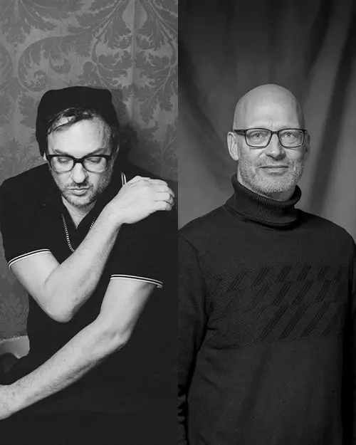 Joachim Meyerhoff und Matthias Jakisic im edison Kultursalon