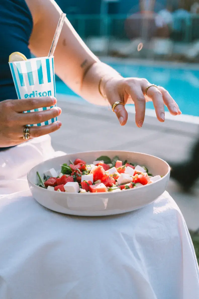 Sommerabend im Urban Pool Club von Pratersauna × edison